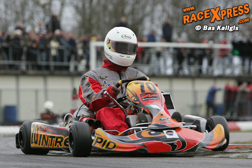 Glenn van de Hoek was op stoom dit weekend